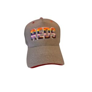 Cincinnati Reds 2024 Pride Night Baseball Cap Promo Hat Rainbow LGBTQ+